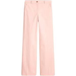 NWT J. Crew Full Length Wide Leg Trouser in Cotton Blend Pink 6P